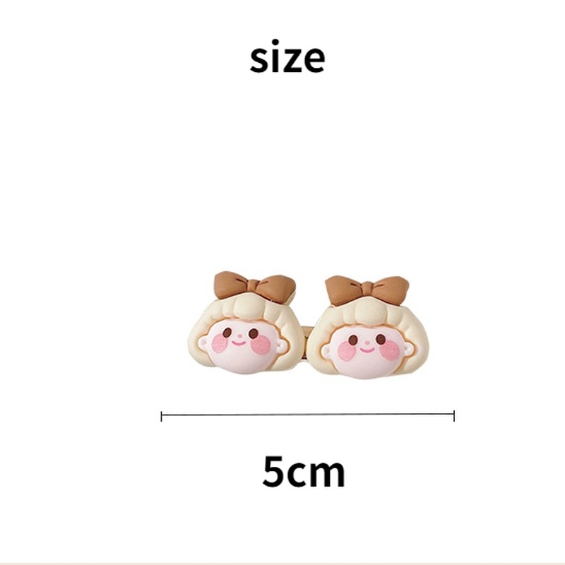 Kẹp tóc thời trang hình gấu/ thỏ xinh xắn cho bé gái