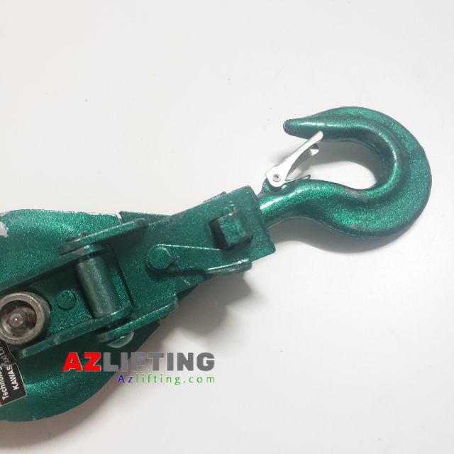 Ròng rọc 500kg thông minh với bản lề tháo lắp cáp bên hông