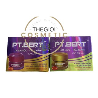 pt.bert kem thảo mộc trà xanh-mụn 10g nám 10g