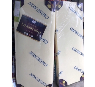 Nệm cao su non 3 phân ngang 8 tấc dài 1m95 loại thẳng có lỗ thông hơi cao cấp