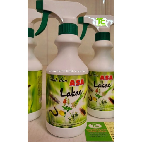 Tinh Dầu Đuổi Côn Trùng Lakea Asa 350ml