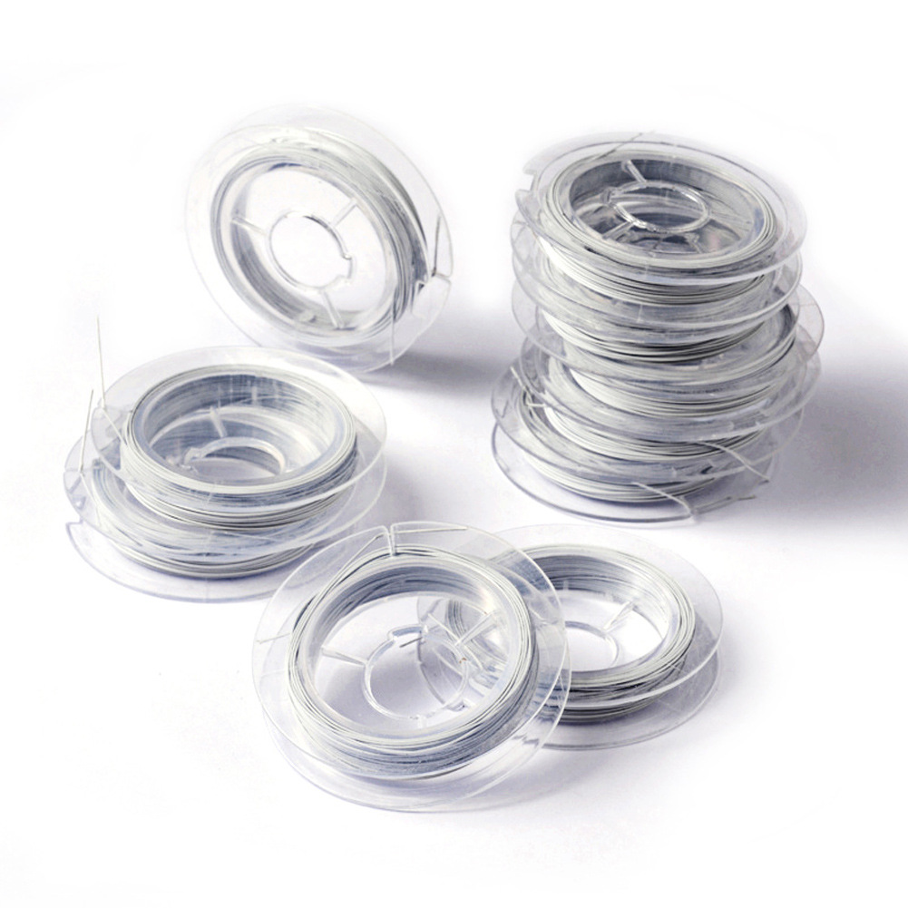 Set 10 Cuộn Dây Thép Nhiều Màu Làm Đồ Trang Sức