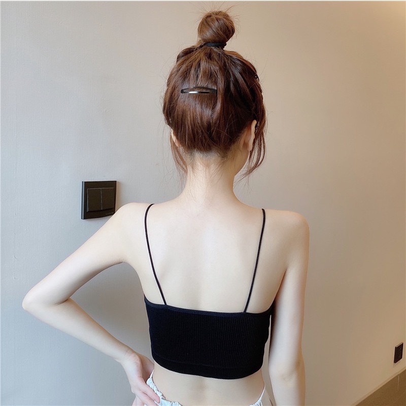 Áo Bra Nữ 2 Dây Gân Tăm Dây Mảnh Đáng Yêu Và Gợi Cảm 7719 | BigBuy360 - bigbuy360.vn
