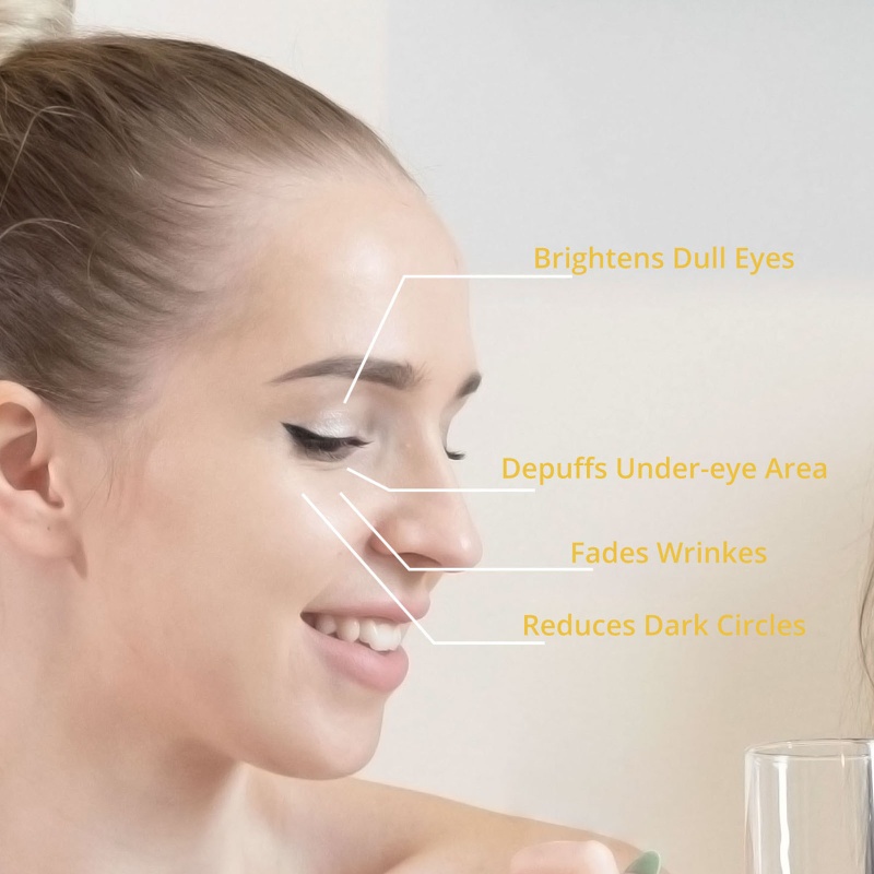 Kem Dưỡng Da Mắt YOUYO Chiết Xuất Vitamin C Làm Sáng Da Chống Quầng Thâm