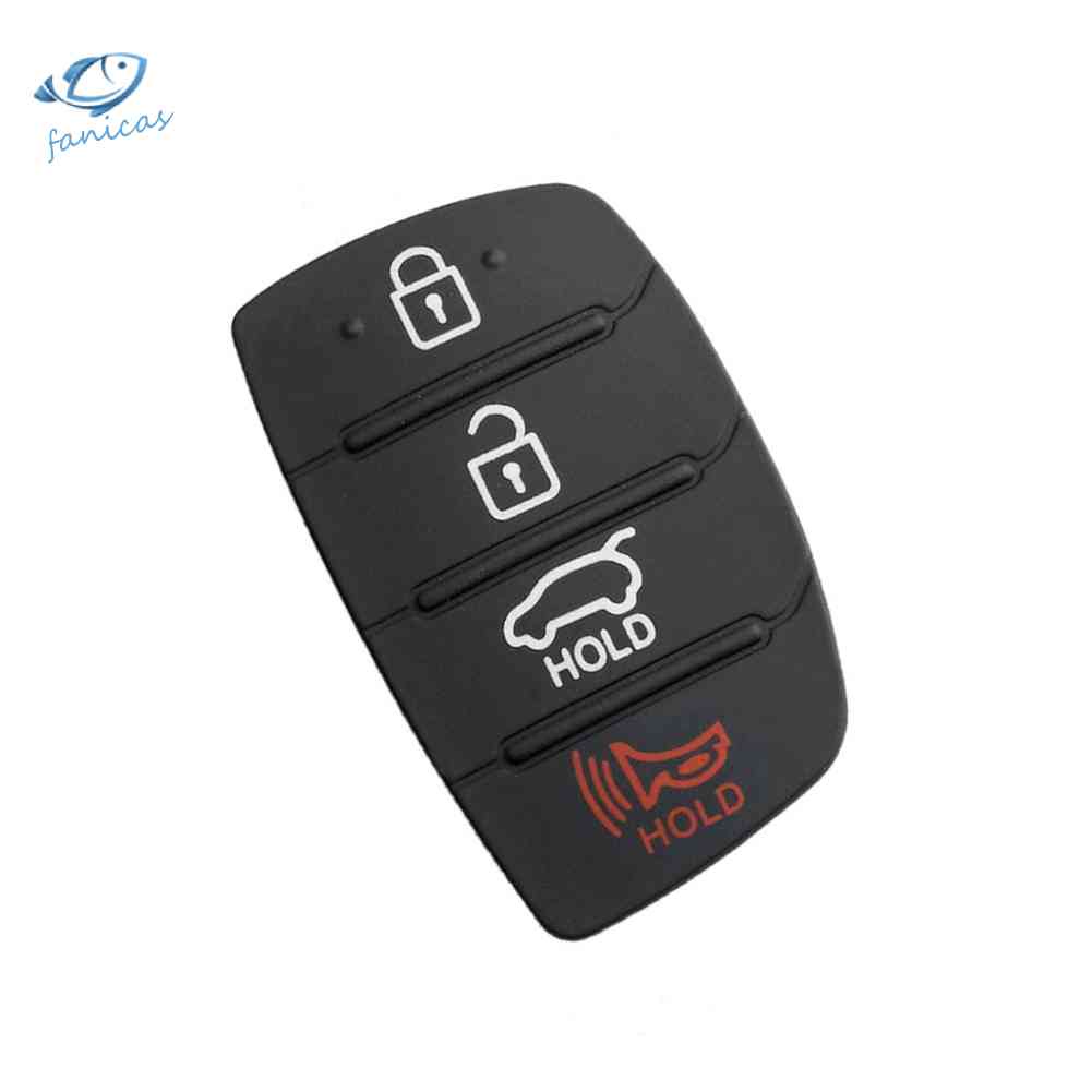 Vỏ ChìA KhóA ĐiềU KhiểN Từ Xa 4 NúT BấM Cho Hyundai