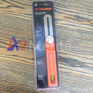 Thước ê ke vuông 8" (203mm) Truper 14382 (EFT-8)