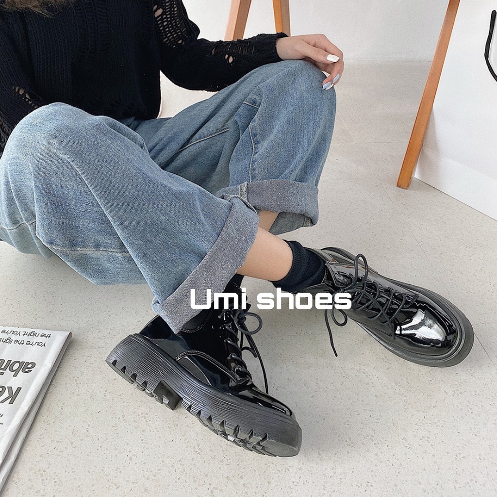 [LOẠI 1-SẴN] Giày bốt cao cổ kéo khóa buộc dây cá tính thời trang hot trend kiểu mới đế cao đẹp đơn giản phong cách Hàn | WebRaoVat - webraovat.net.vn