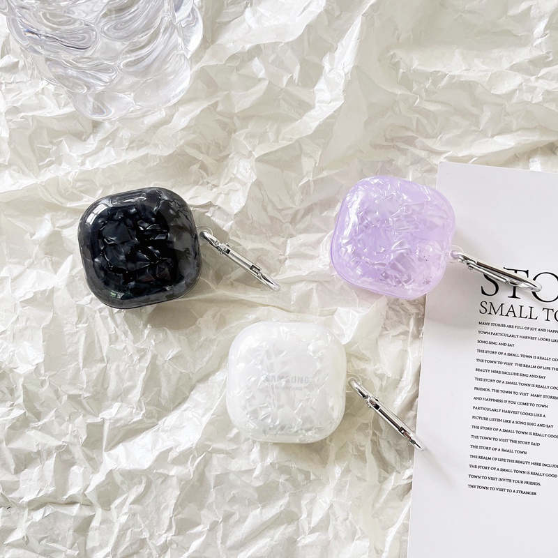 Vỏ Bảo Vệ Hộp Sạc Tai Nghe samsung galaxy Buds 2 / Buds Live / Buds FE / Buds2 Pro / Buds Pro ins Ốp