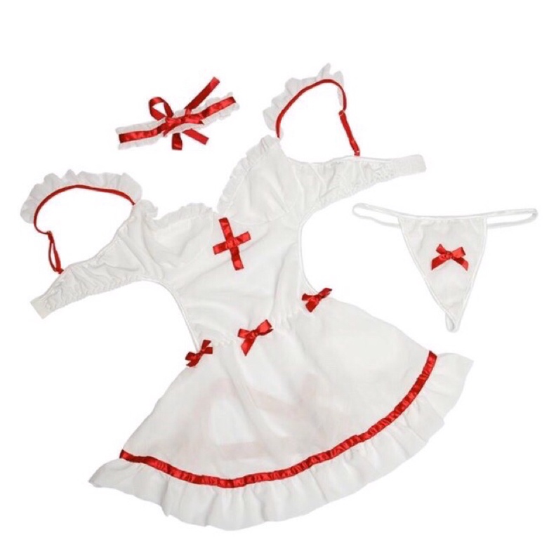 Cosplay cô hầu gái/cô ý tá, tiểu thư ngọt ngào CP54 CICI BONITA- Ship Hỏa Tốc HCM