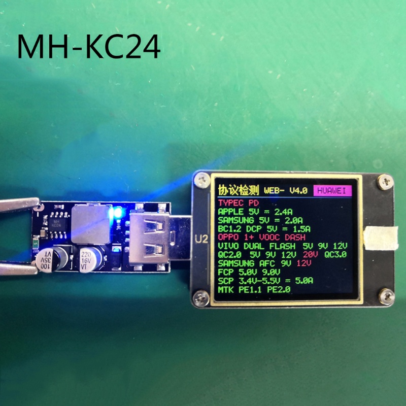 Mô Đun Hạ Áp IOR QC3 0 QC2 0 USB DC-DC 6-32V 9V 12V Chuyên Dụng