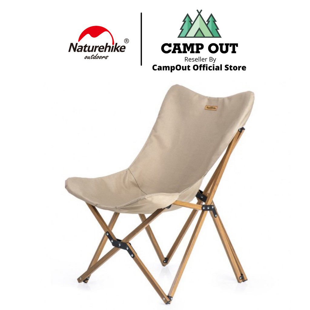 Ghế cắm trại naturehike campoutvn naturehike cắm trại du lịch dã ngoại ghế gấp gọn lưng tựa A036