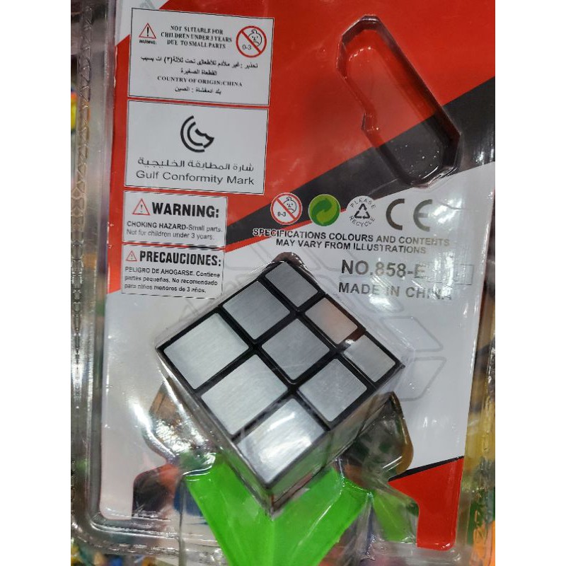 Vỉ rubik tráng gương 3×3×3