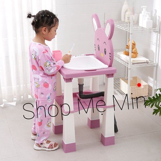 Bệ bồn thau rửa mặt đánh răng cho bé
