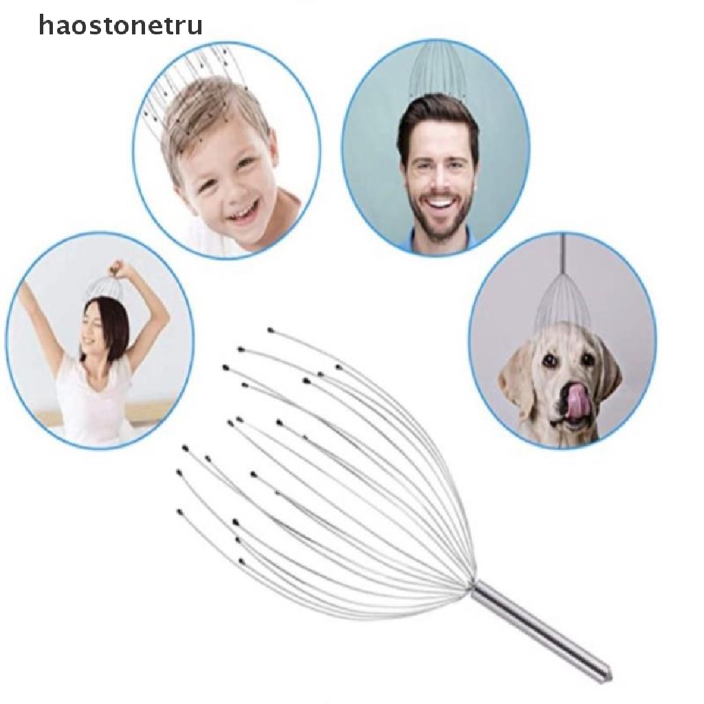 Dụng cụ mát xa da đầu 20 móng giúp thư giãn sâu