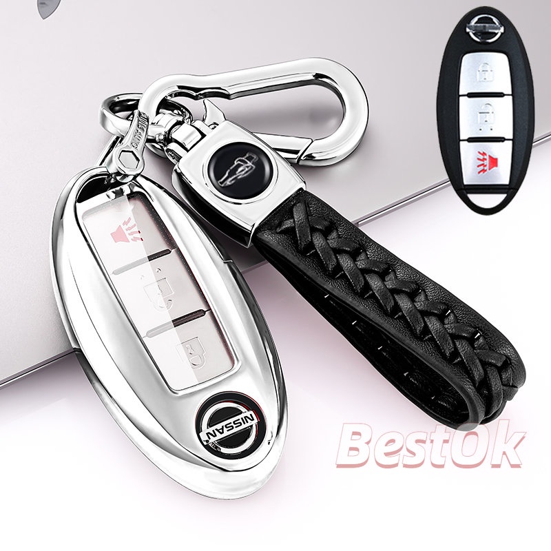 Vỏ Bảo Vệ Chìa Khóa Xe Hơi nissan Qashqai Juke nissan terra almera sentra Qashqai Juke F15 J10 J11 X-Trail T32 T31 Kicks Tiida Pathfinder Pulsar