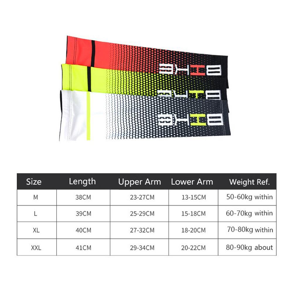 Găng Cánh Tay Bằng Polyester Chống Tia UV Khi Đi Xe Đạp Dành Cho Nam Và Nữ