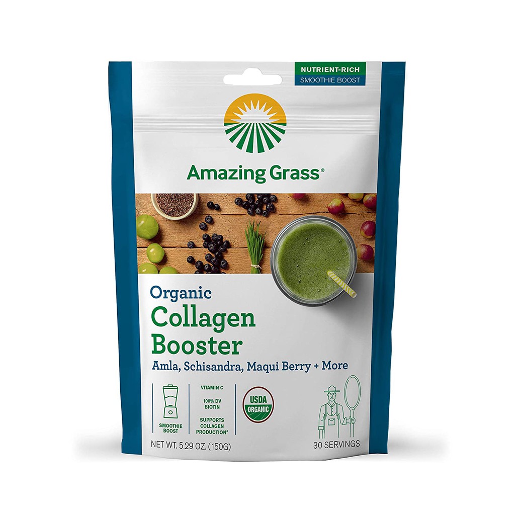 Bột Amazing grass vegan Collagen Booster 150g