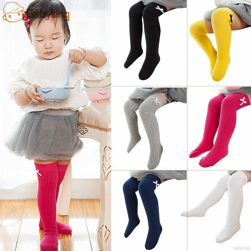Babyking Autumn Knee High Bow Tie Stockings