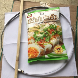 Bộ khuôn bánh cuốn kèm bột 400gr