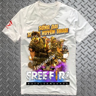 Áo Free Fire - Áo FF  Mùa 15 Chiến Binh Bão Cát F1