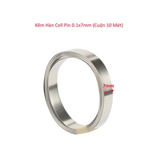 Kẽm hàn cell pin 0.1x7mm