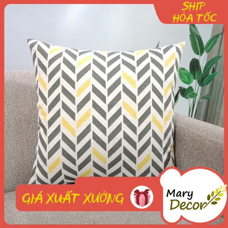 Gối tựa sofa Mary Decor - họa tiết Họa tiết mũi tên cách điệu G-F08