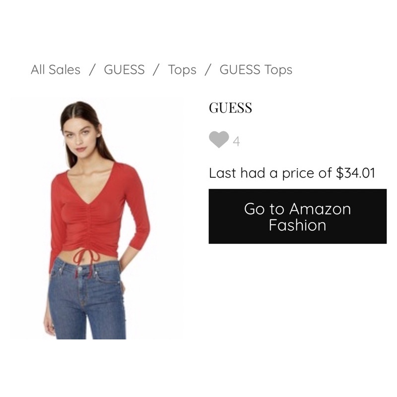 Áo Guess rút dây dư xịn chuẩn đẹp