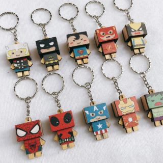 Combo 200 danbo móc khóa siêu dễ thương