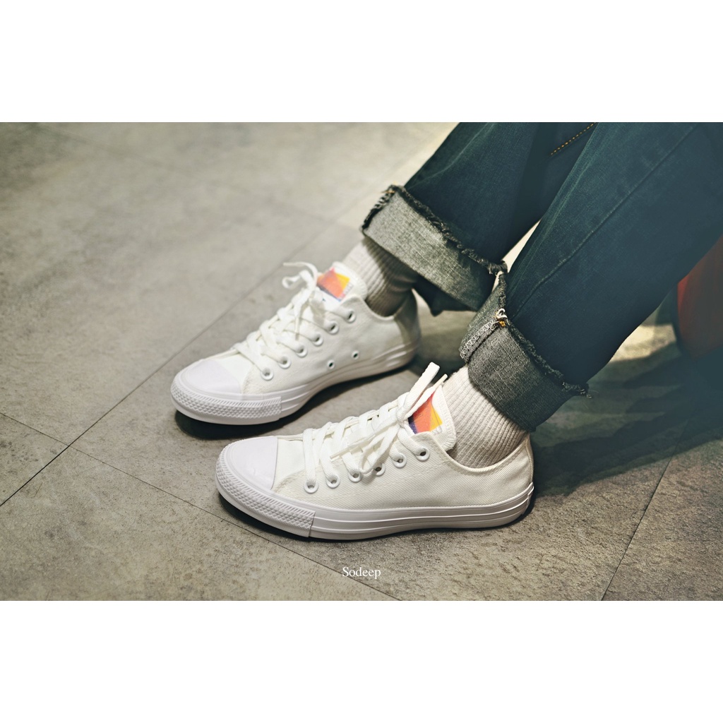 GIÀY C.ONVERSE CLASSIC OX FULL WHITE  - ẢNH THẬT SHOP TỰ CHỤP