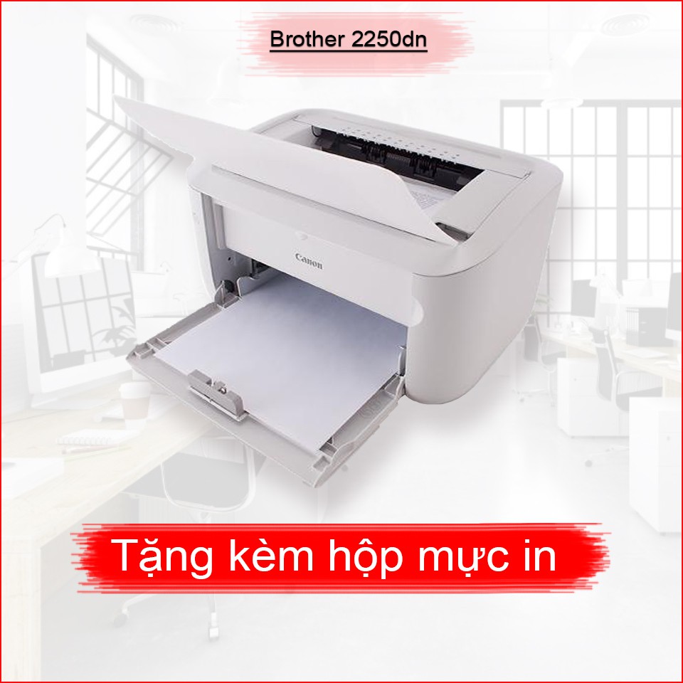 Máy in cũ Canon LBP 3050 khổ a4 a5 - Tặng kèm hộp mực mới + dây cáp + dây nguồn