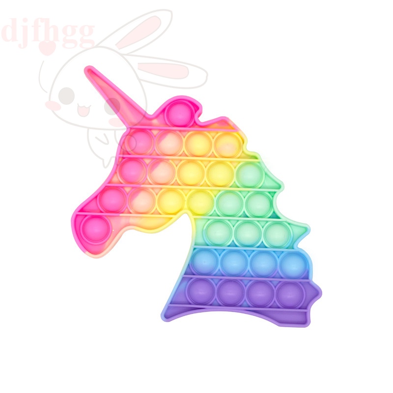 【Giao hàng nhanh】giá rẻ nhất pop it fidget khổng lồ toy Đồ chơi ấn bong bóng màu cầu vồng vui nhộn Giúp Giảm Căng Thẳng Hiệu Quả / Đồ Chơi Bóp Bóng / Hình tròn Màu sắc cầu vồng