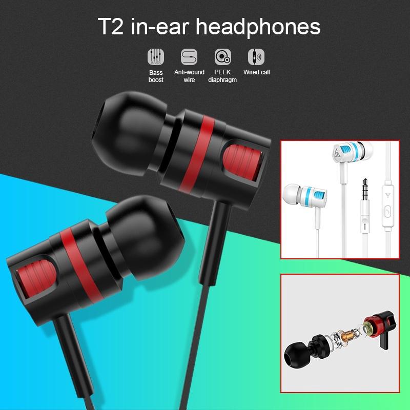 Tai nghe thể thao nhét tai ptm T2 cho điện thoại