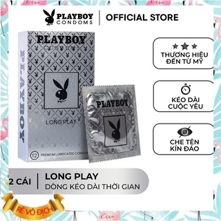 Bao cao su playboy long play hộp 3 cái và 12 cái