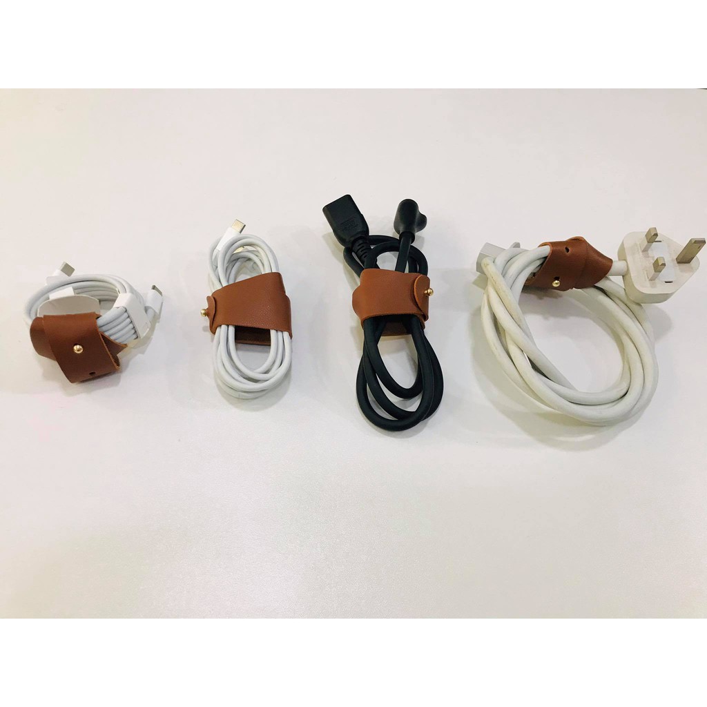 Dây Da Quấn Gọn Dây Điện, Dây Cáp Điện Thoại, Macbook, iPad, Laptop | BigBuy360 - bigbuy360.vn