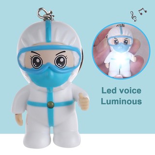Combo 2 móc khoá bác sĩ có đèn và nhạc 👨🏻‍⚕️