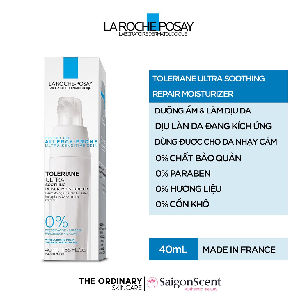 toleriane ultra soothing repair moisturizer