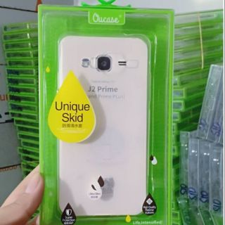 ốp lưng dẻo trong suốt ou case samsung j2 prime tặng kính cường lực cao cấp