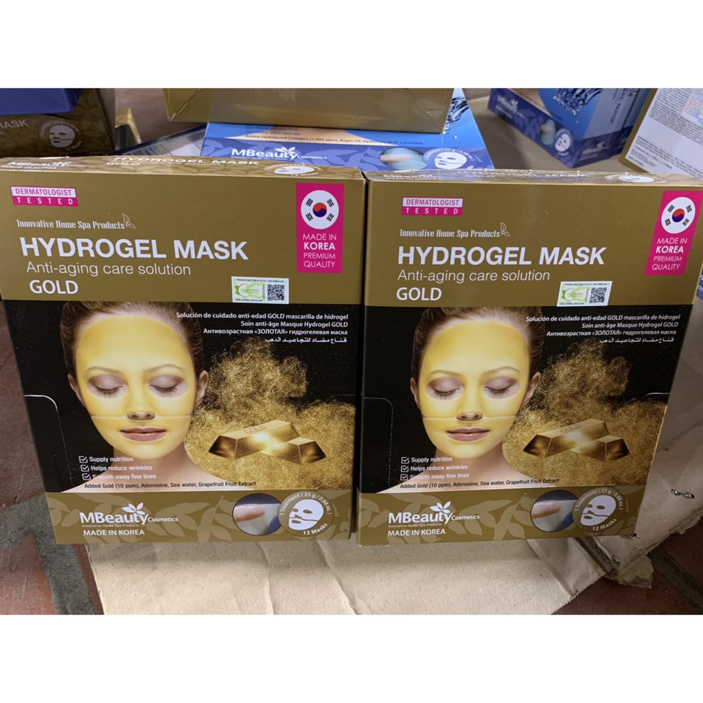 Mặt nạ vàng dạng Gel - MBeauty Hydrogel Mask Gold [Hàn Quốc]