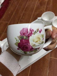 BỘ ẤM CHÉN PHA TRÀ CAO CẤP CÓ KHAY (ảnh thật)