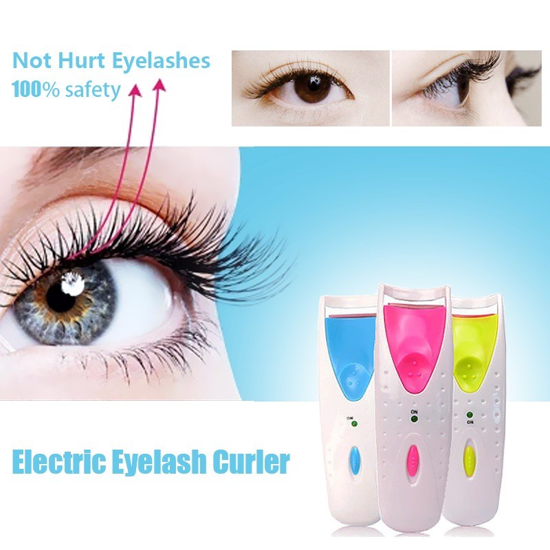 [Hàng mới về] Dụng cụ bấm mi cong dài lâu dài hoạt động bằng điện tự nhiên