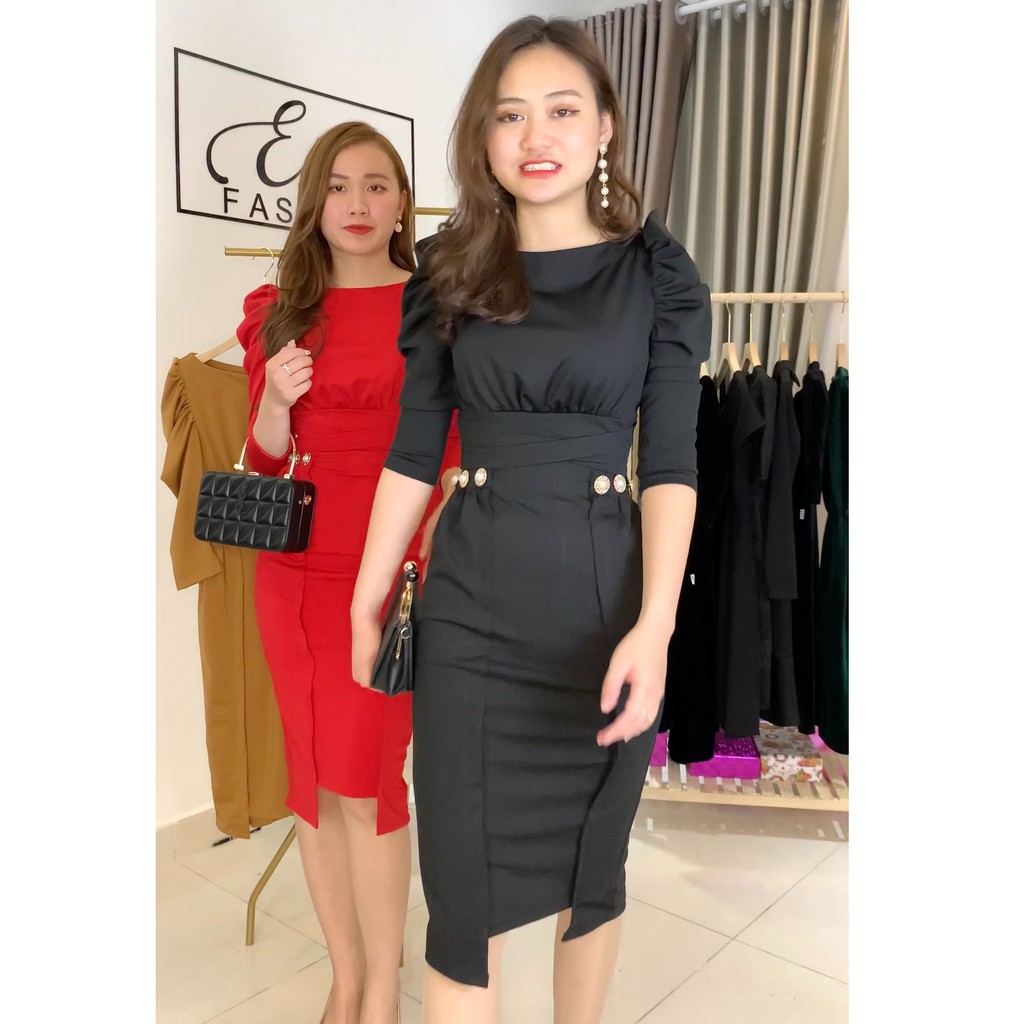 Đầm dự tiệc dáng ôm body đuôi cá , Đầm body đuôi cáEmvy fashion K23 | BigBuy360 - bigbuy360.vn