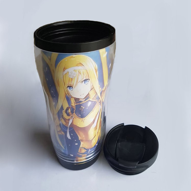 Shop Anime HCM - Ly nhựa giữ nhiệt in hình Anime Sword Art Online