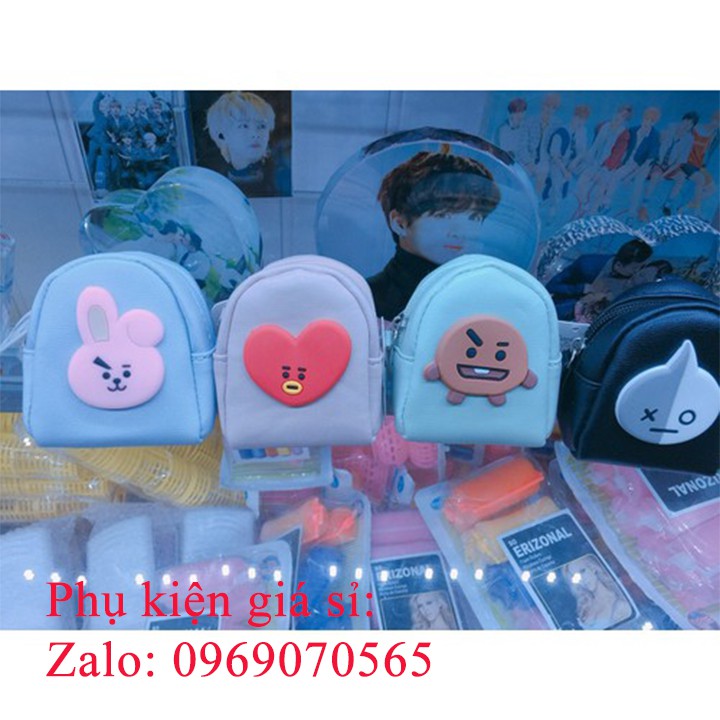 Móc khóa ví BT21