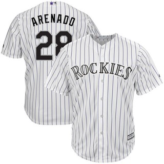 Mens Colorado Rockies 28 Nolan Arenado Baseball Jersey
