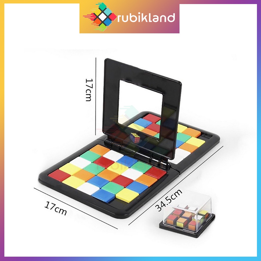 Rubik Đồ Chơi Đối Kháng Rubic Đại Chiến Biến Thể Board Game Stickerless Đồ Chơi Trí Tuệ Trẻ Em