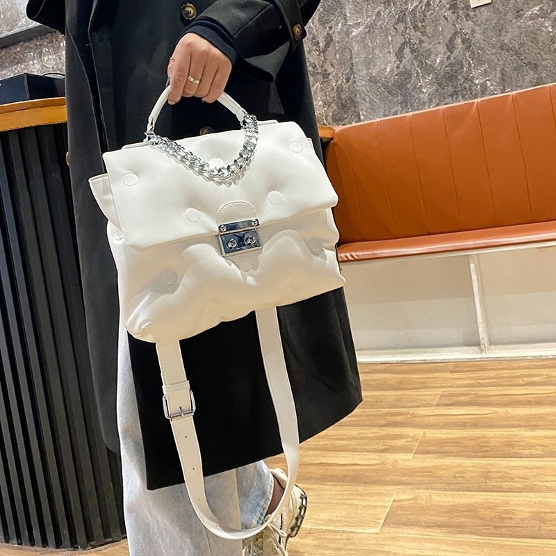 Túi Đeo Vai JASMIN NOIR Da PU Dây Xích Nhỏ Phong Cách Sang Trọng Thời Trang 2021