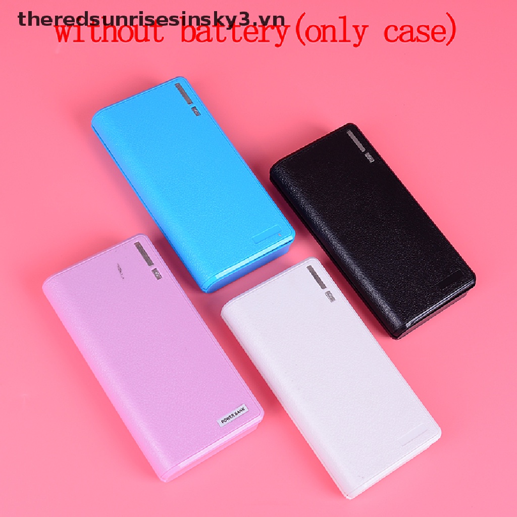 Pin Sạc Dự Phòng 20000mAh Hai Cổng usb 6X 18650 Tiện Dụng Điện Thoại