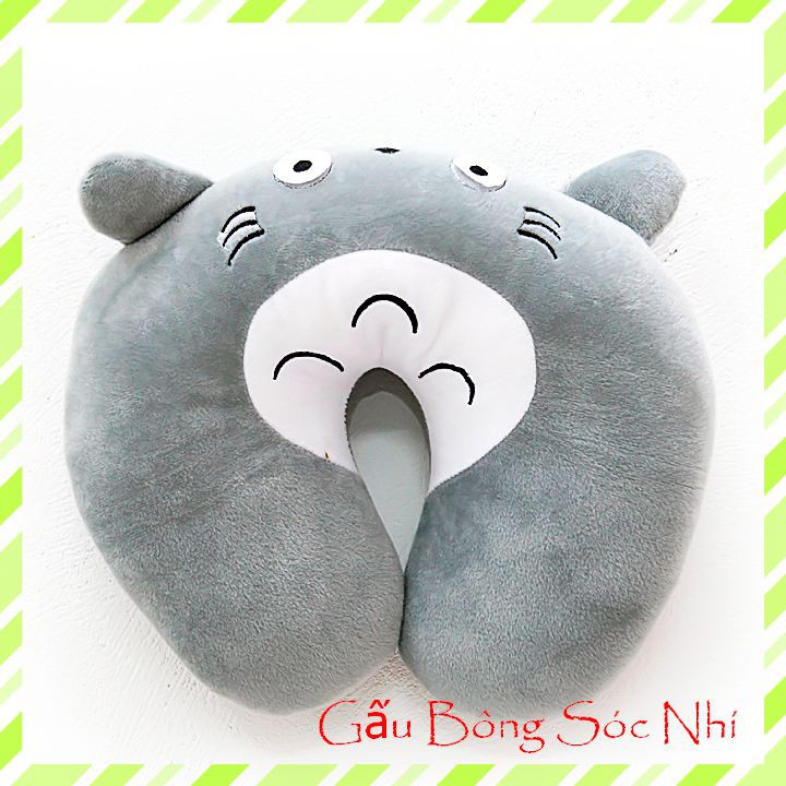 [Mua 1 Tặng 1] Gối Chữ U Gối Kê Cổ Totoro  FREESHIP  Gấu Bông Sóc Nhí - Mua 1 Gối Chữ U Tặng 1 Thước Dây Dài 1m5