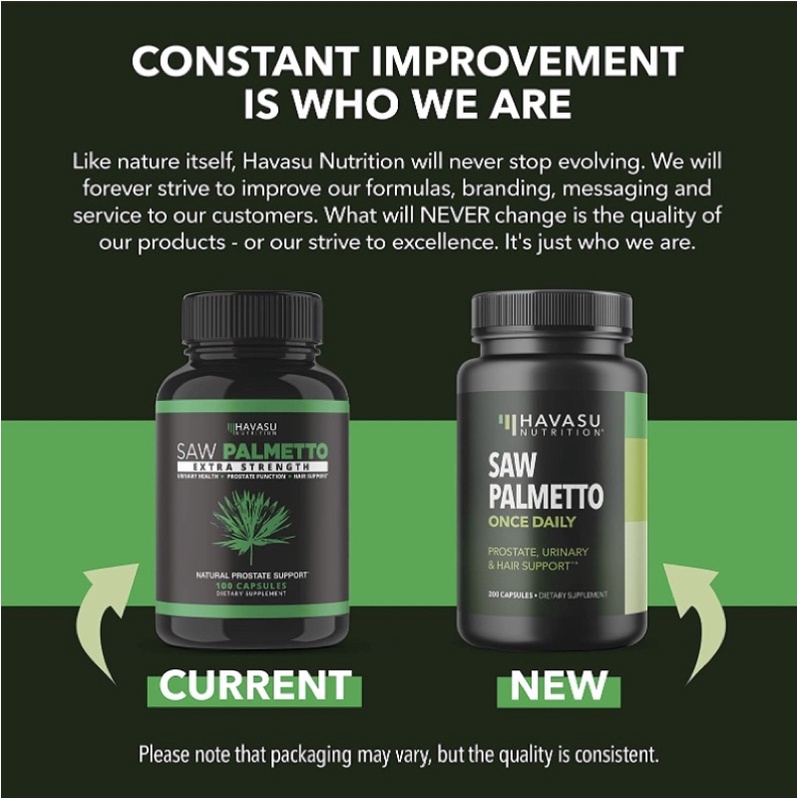 Viên hỗ trợ tuyến tiền liệt , hói đầu nam giới Havasu Saw Palmetto 200viên USA