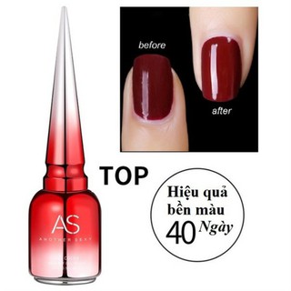 SƠN GEL TOP - BASE AS CHAI ĐỎ MỚI
